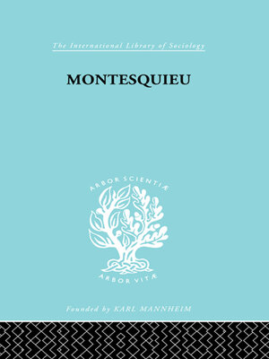cover image of Montesquieu